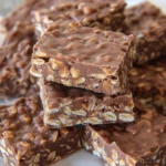 No-Bake-Chocolate-Peanut-Butter-Oat-Bars-Recipe
