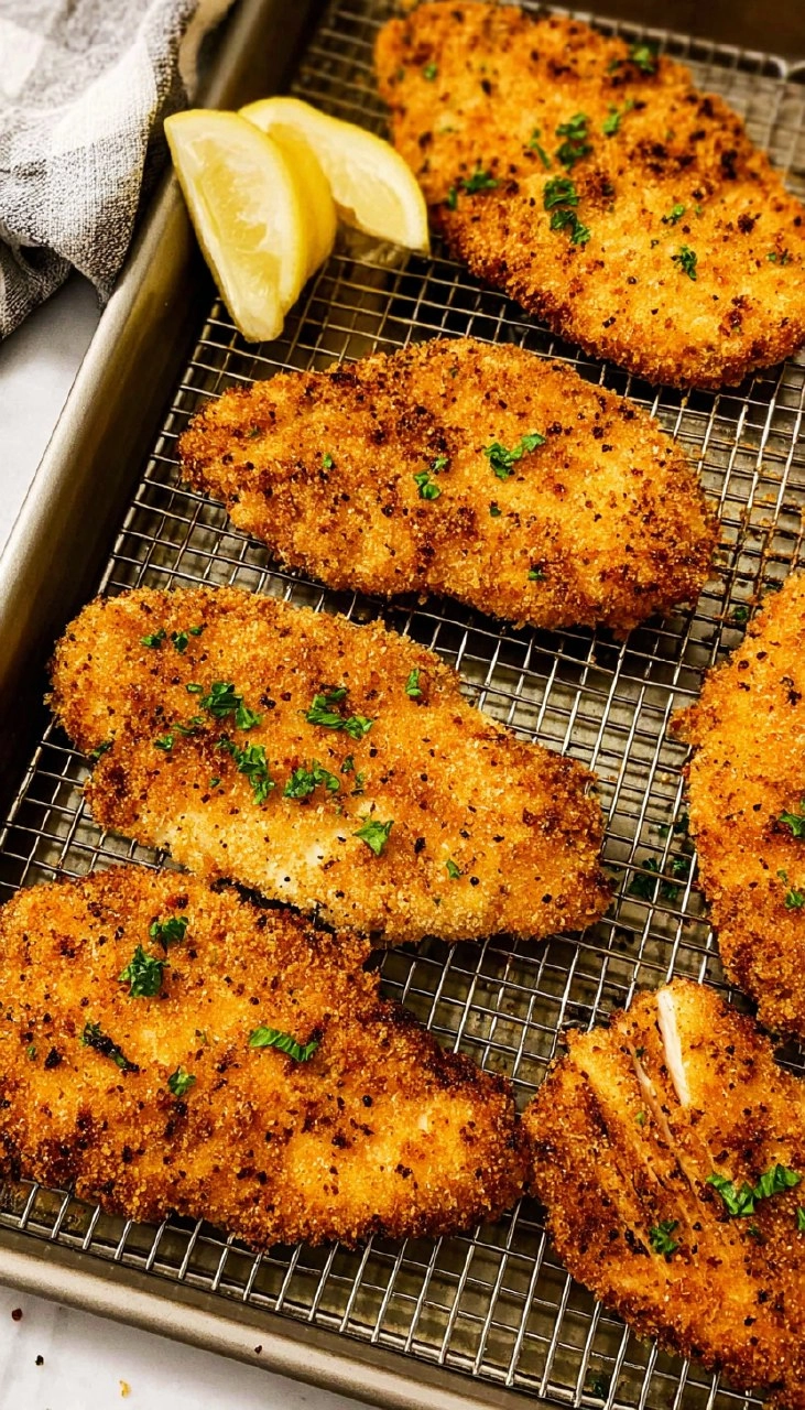 Oven Baked Chicken Cutlets 135 Oven Baked Chicken Cutlets