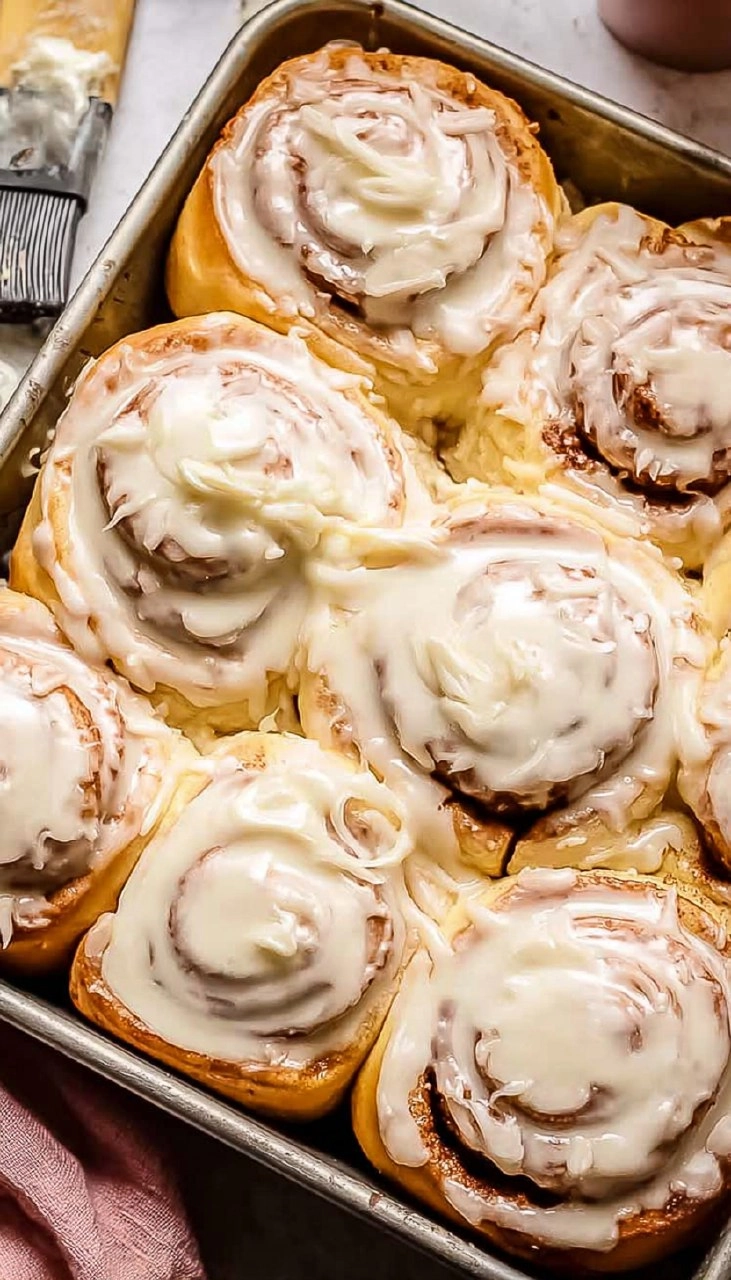 Pillowy Soft Cinnamon Rolls