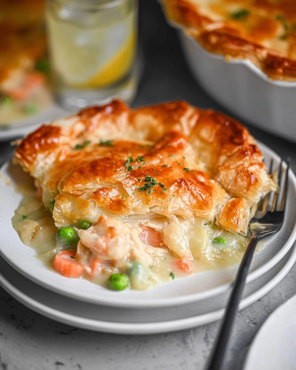 Puff Pastry Chicken Pot Pie