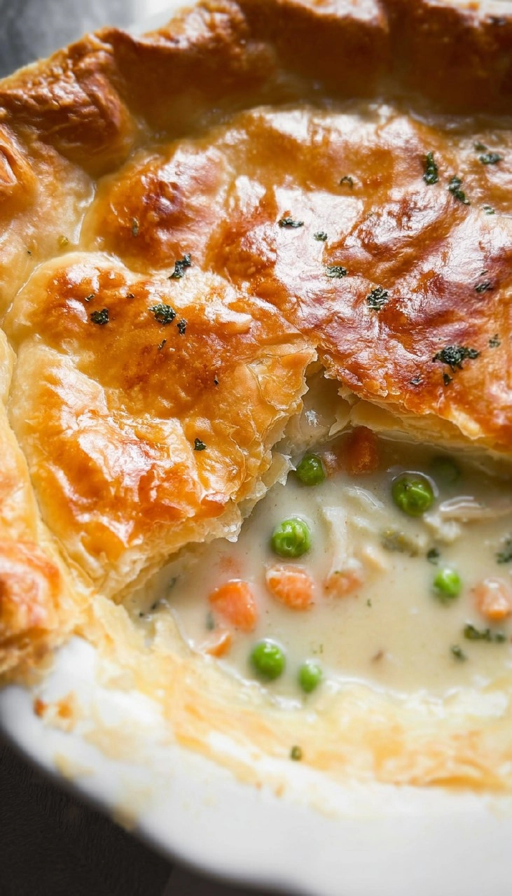 Puff Pastry Chicken Pot Pie