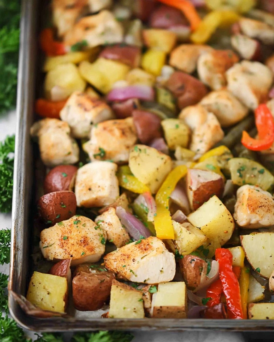 Ranch Chicken Sheet Pan Dinner