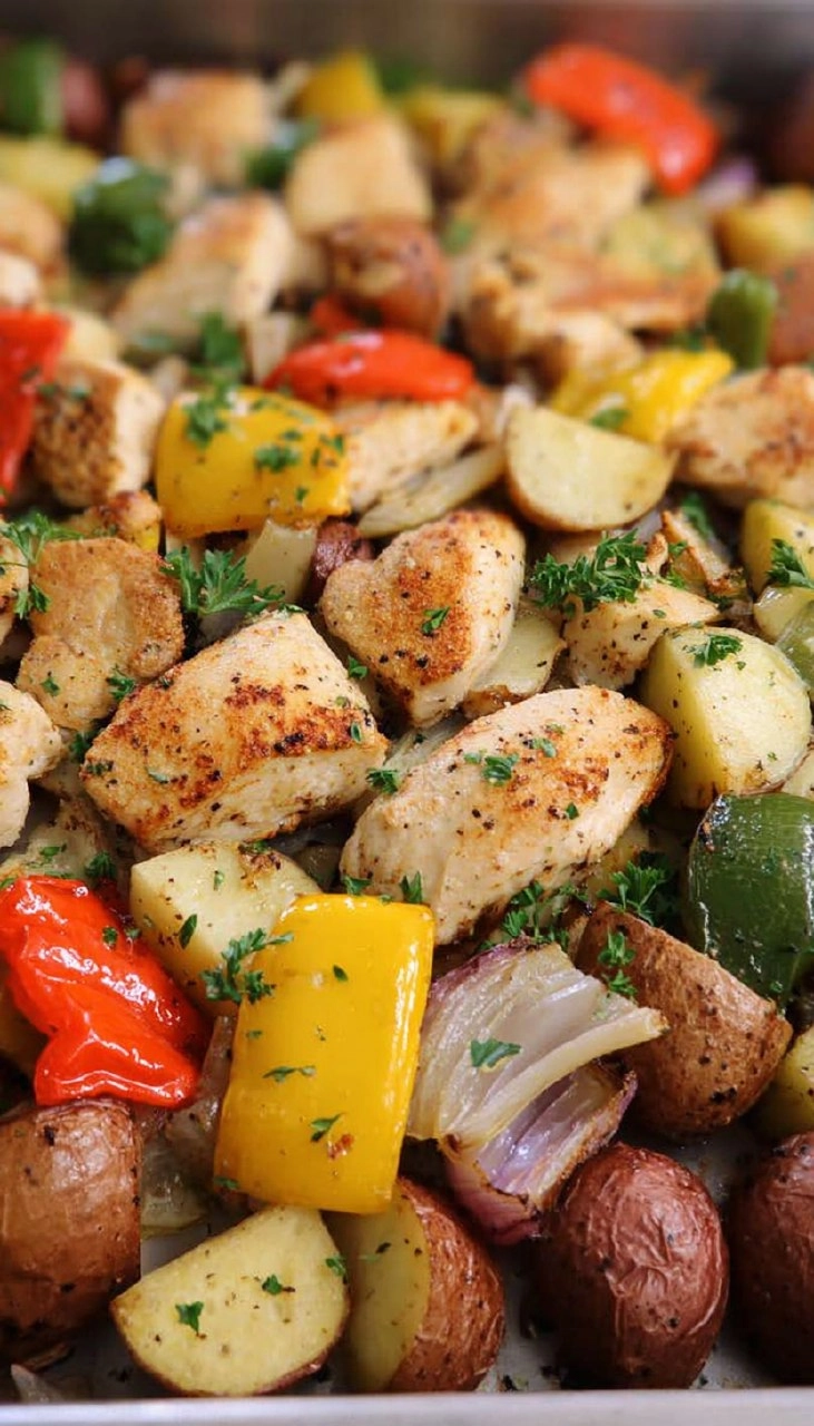Ranch Chicken Sheet Pan Dinner