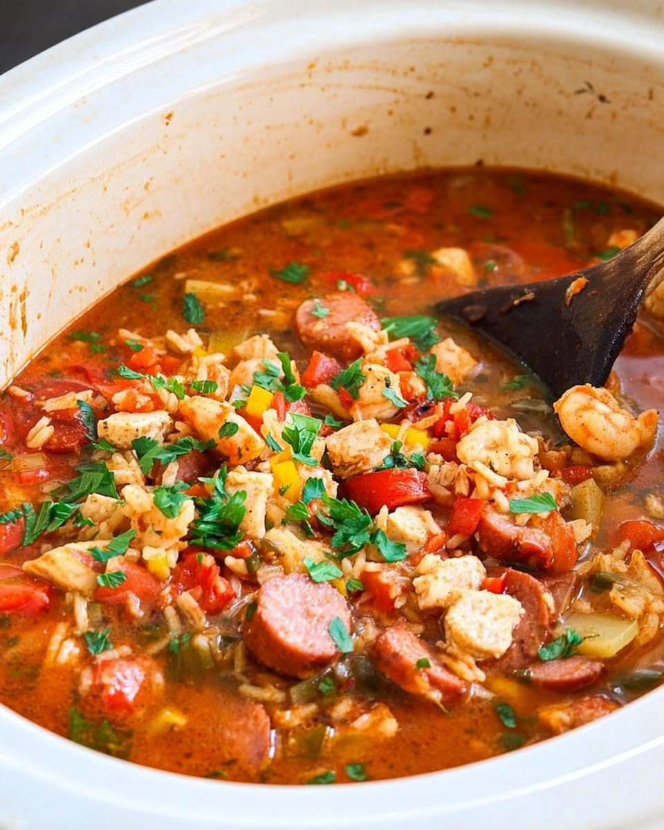 Slow Cooker Jambalaya