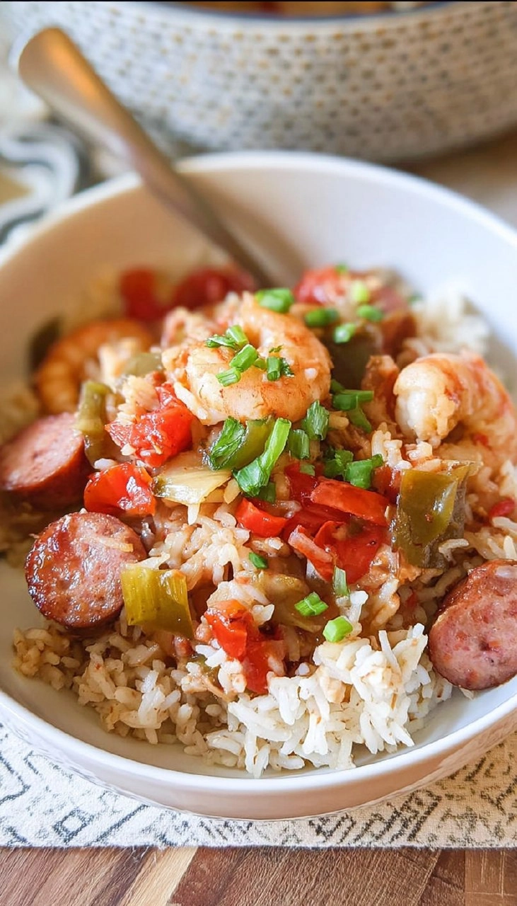 Slow Cooker Jambalaya