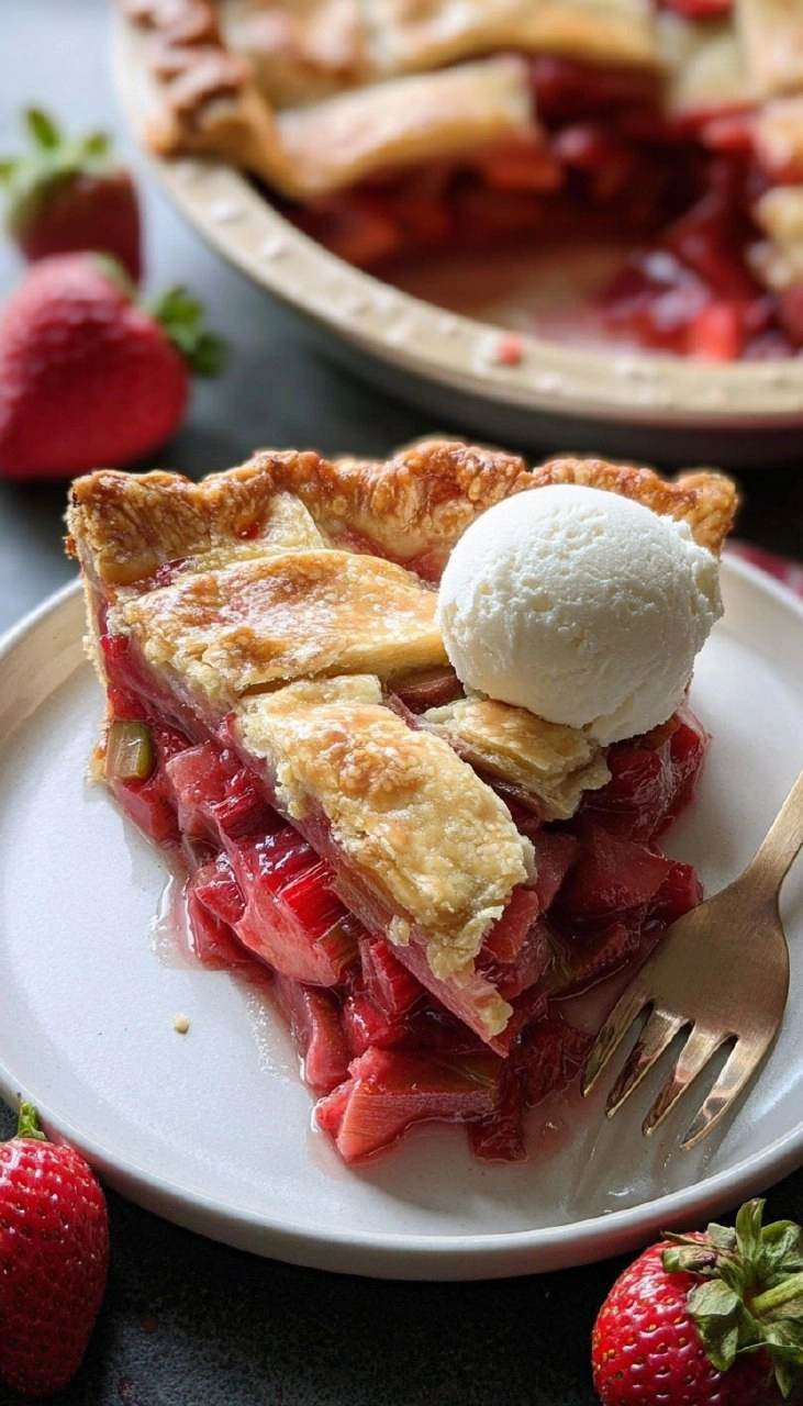 Strawberry Rhubarb Pie