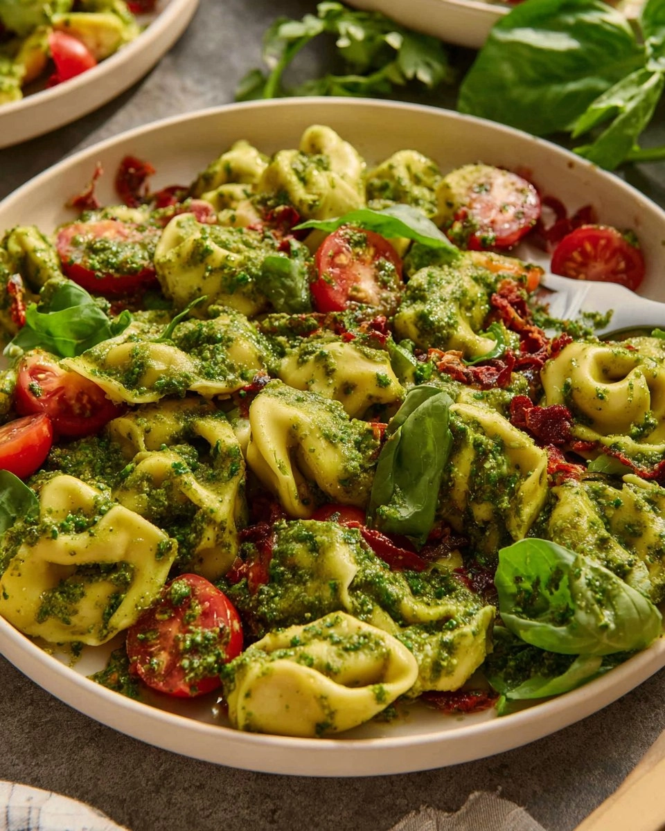 Tortellini Pesto Salad