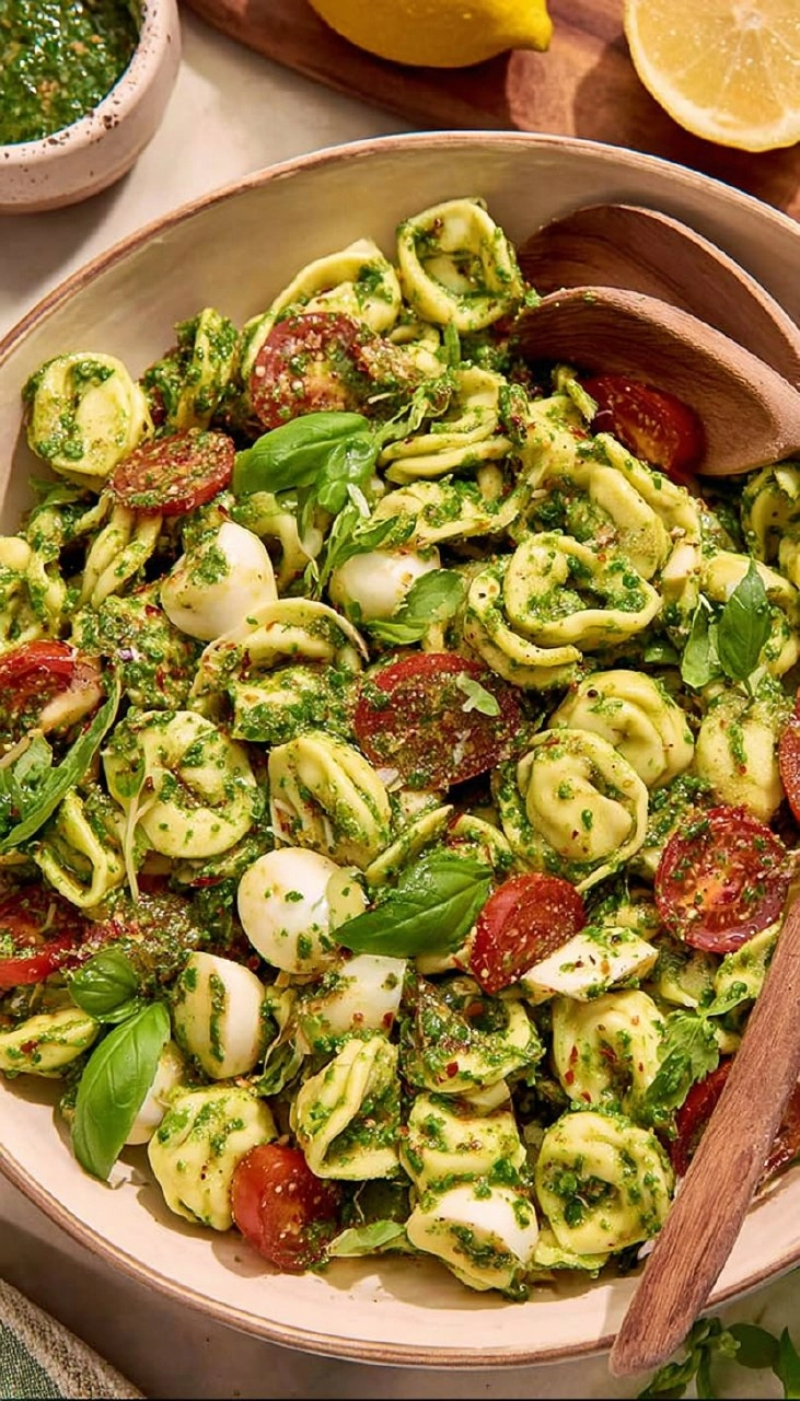 Tortellini Pesto Salad