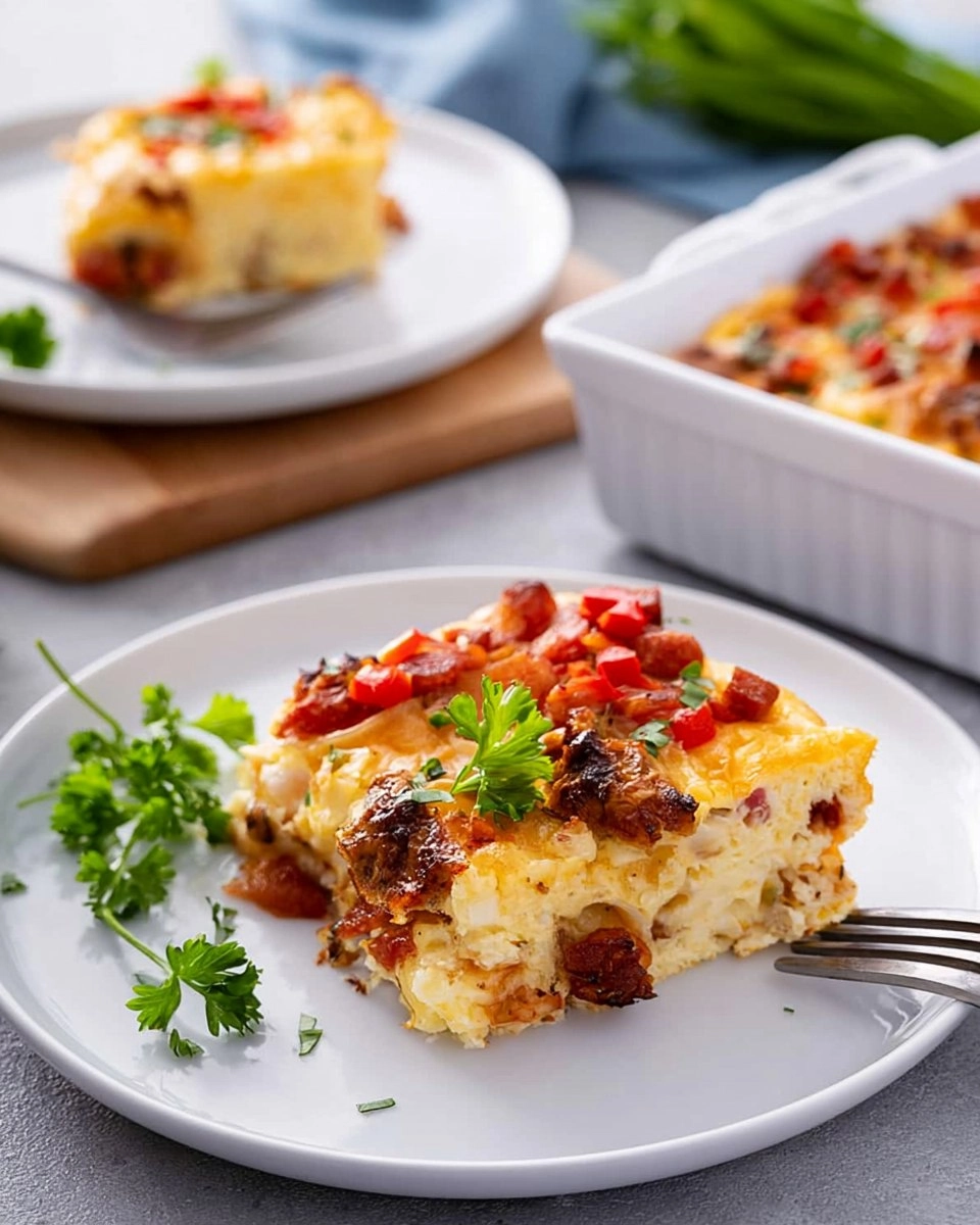 Breakfast Casserole | Easy Make-Ahead Father’s Day Brunch Bake