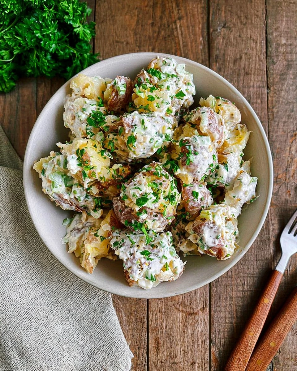 Buttermilk Smashed Potato Salad | Creamy BBQ Side for Memorial Day 104 Buttermilk Smashed Potato Salad | Creamy BBQ Side for Memorial Day