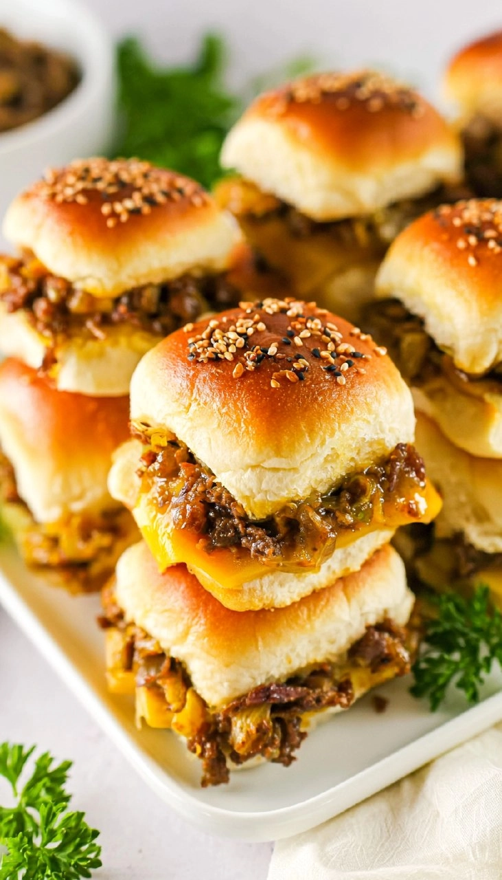 Cheeseburger Sliders | Easy Crowd-Pleasing Memorial Day Appetizer