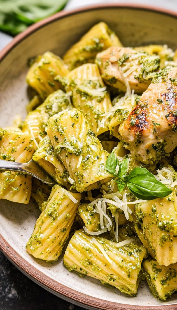 Chicken and Pesto Pasta