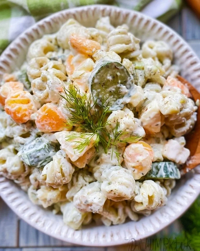 Creamy-Dill-Pickle-Pasta-Salad-Recipe