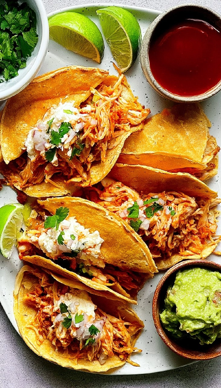 Crispy Baked Chicken Tacos 65 Crispy Baked Chicken Tacos