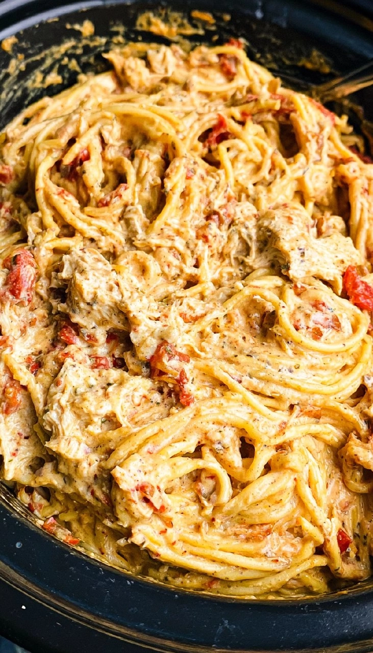 Crockpot Chicken Spaghetti 120 Crockpot Chicken Spaghetti