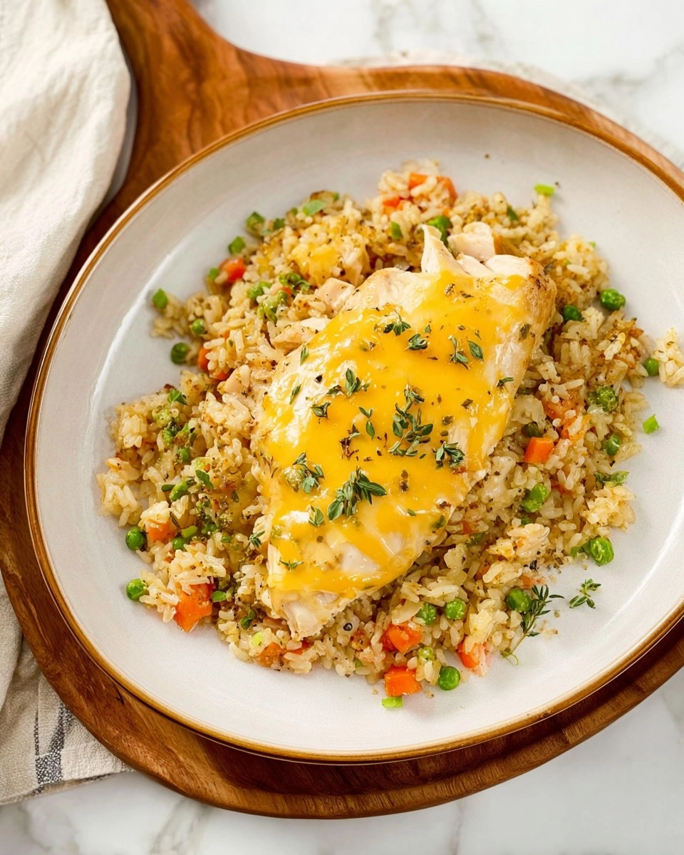 Easy Chicken and Rice Casserole