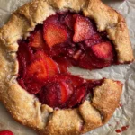 Easy Strawberry Galette (no pie pan needed) 106 Easy-Strawberry-Galette-no-pie-pan-needed-Recipe