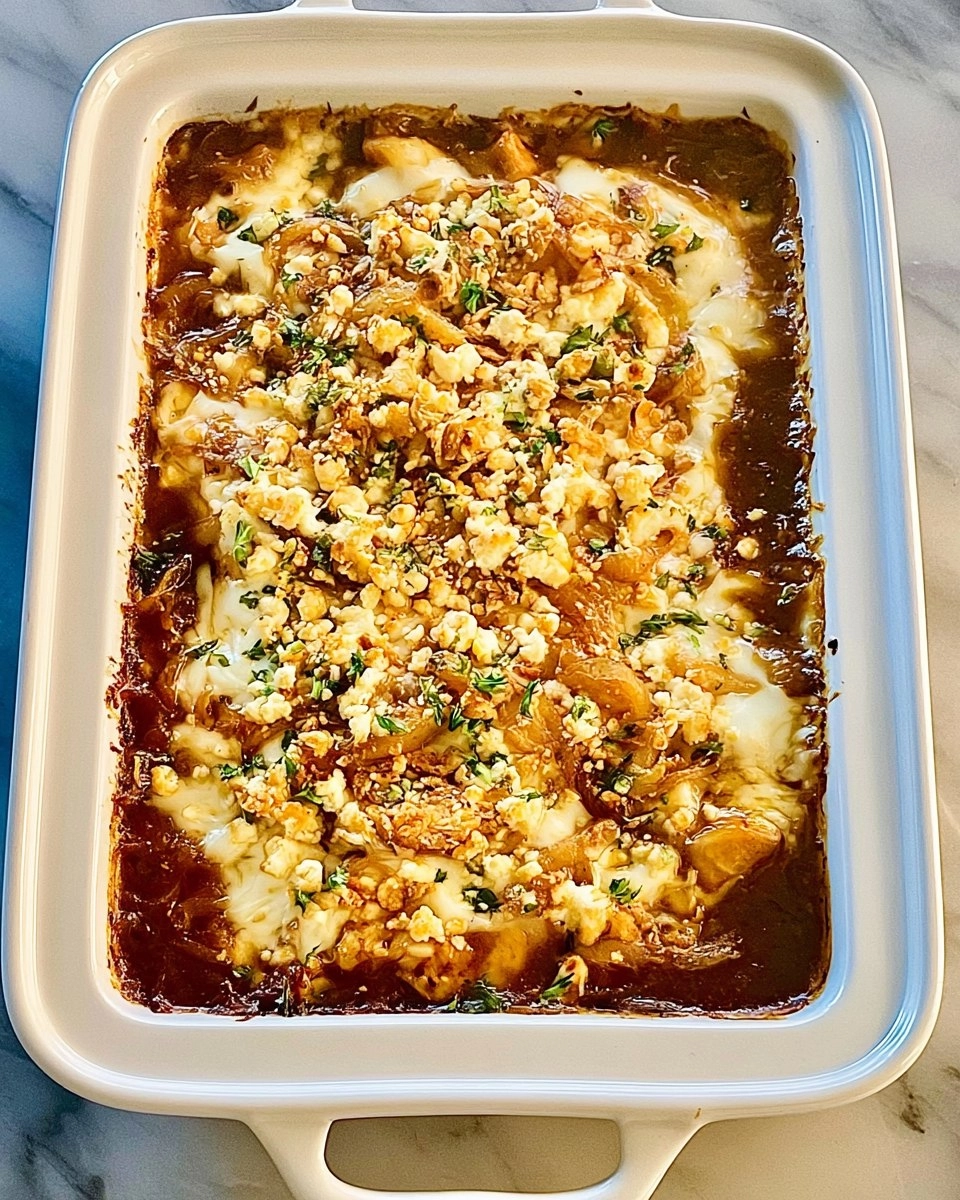 French Onion Chicken Bake
