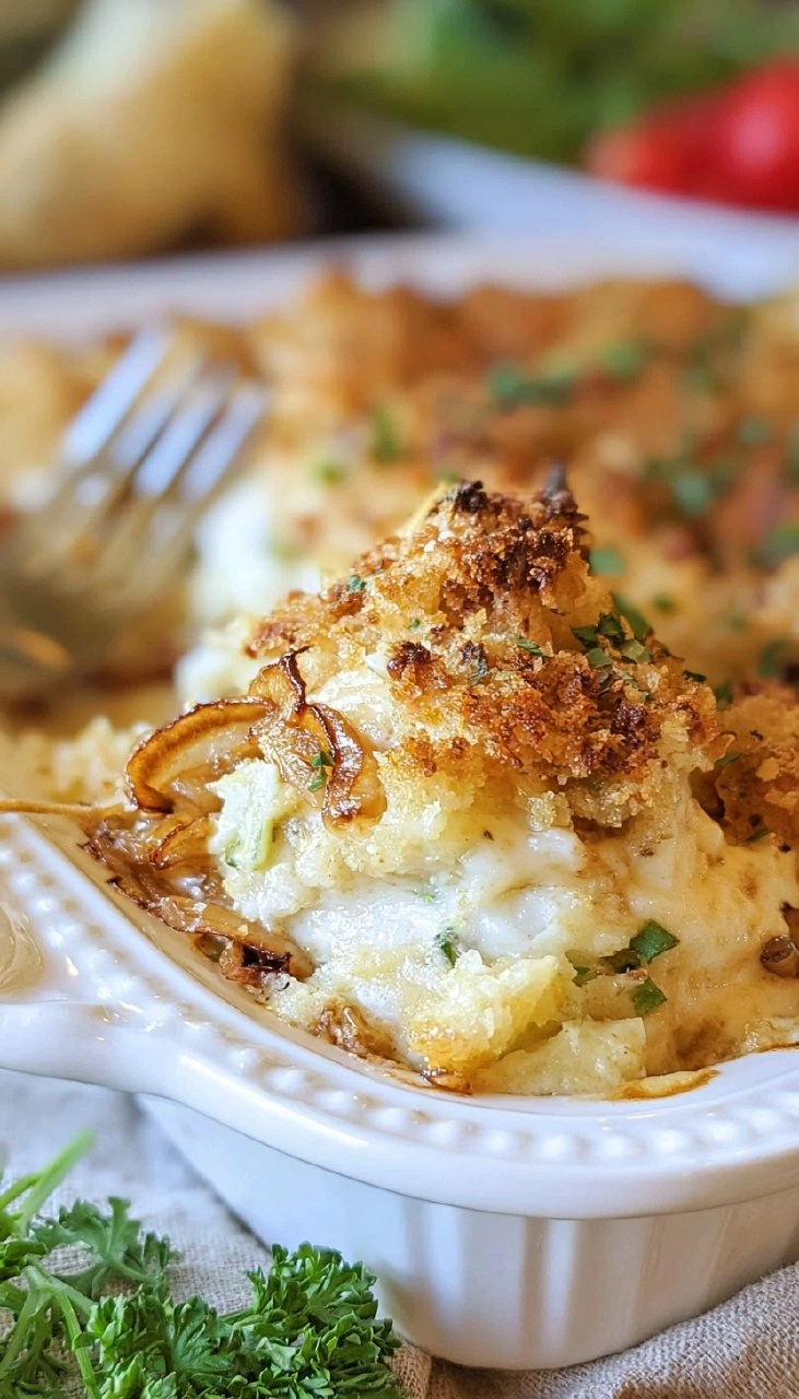 French Onion Chicken Bake