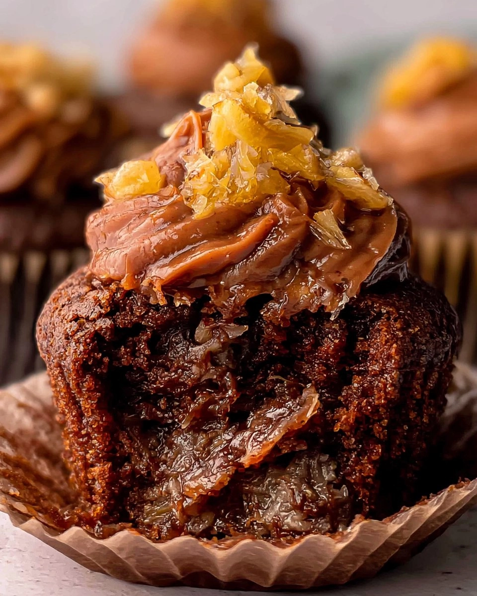 German-Chocolate-Cupcakes-Recipe