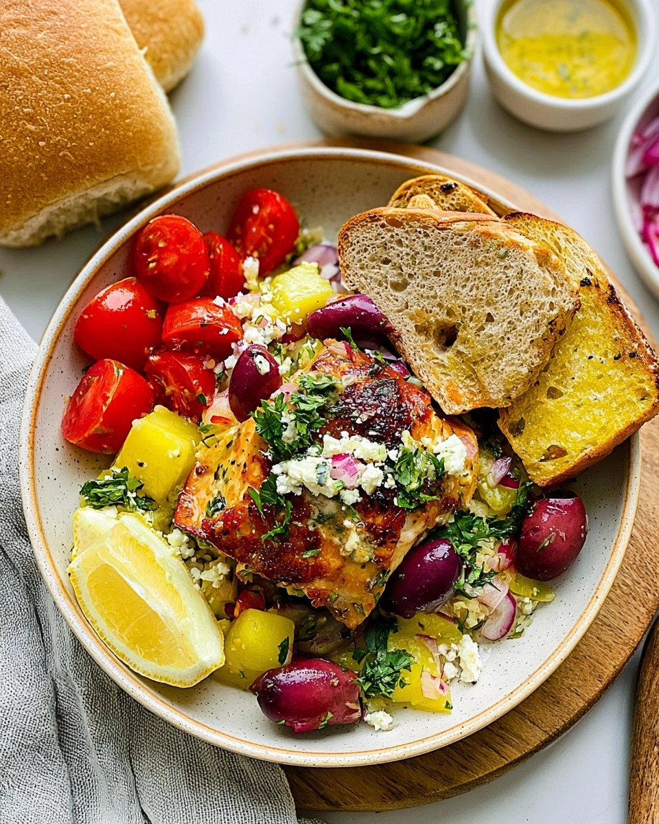 Greek Sheet Pan Chicken