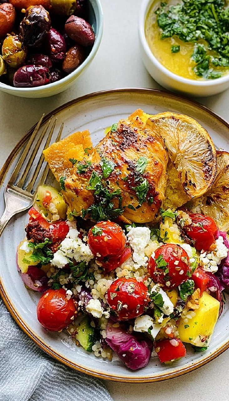Greek Sheet Pan Chicken