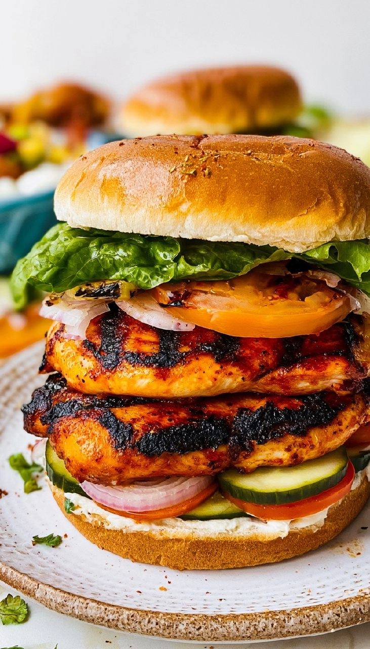 Grilled Chicken Sandwiches | Juicy Summer BBQ Lunch for a Crowd