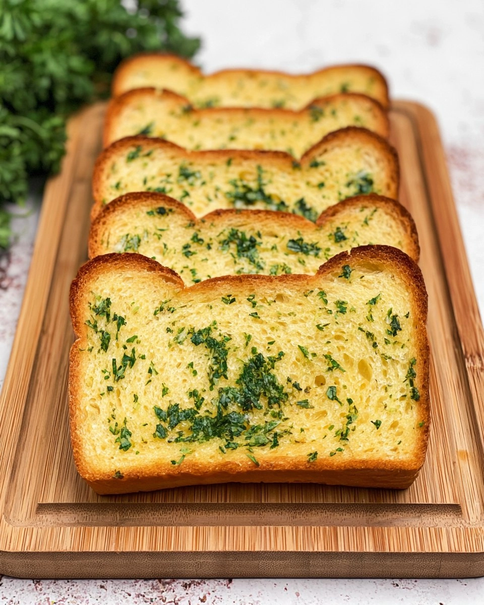 Homemade Garlic Bread | Buttery Toasted Side for Pasta Night