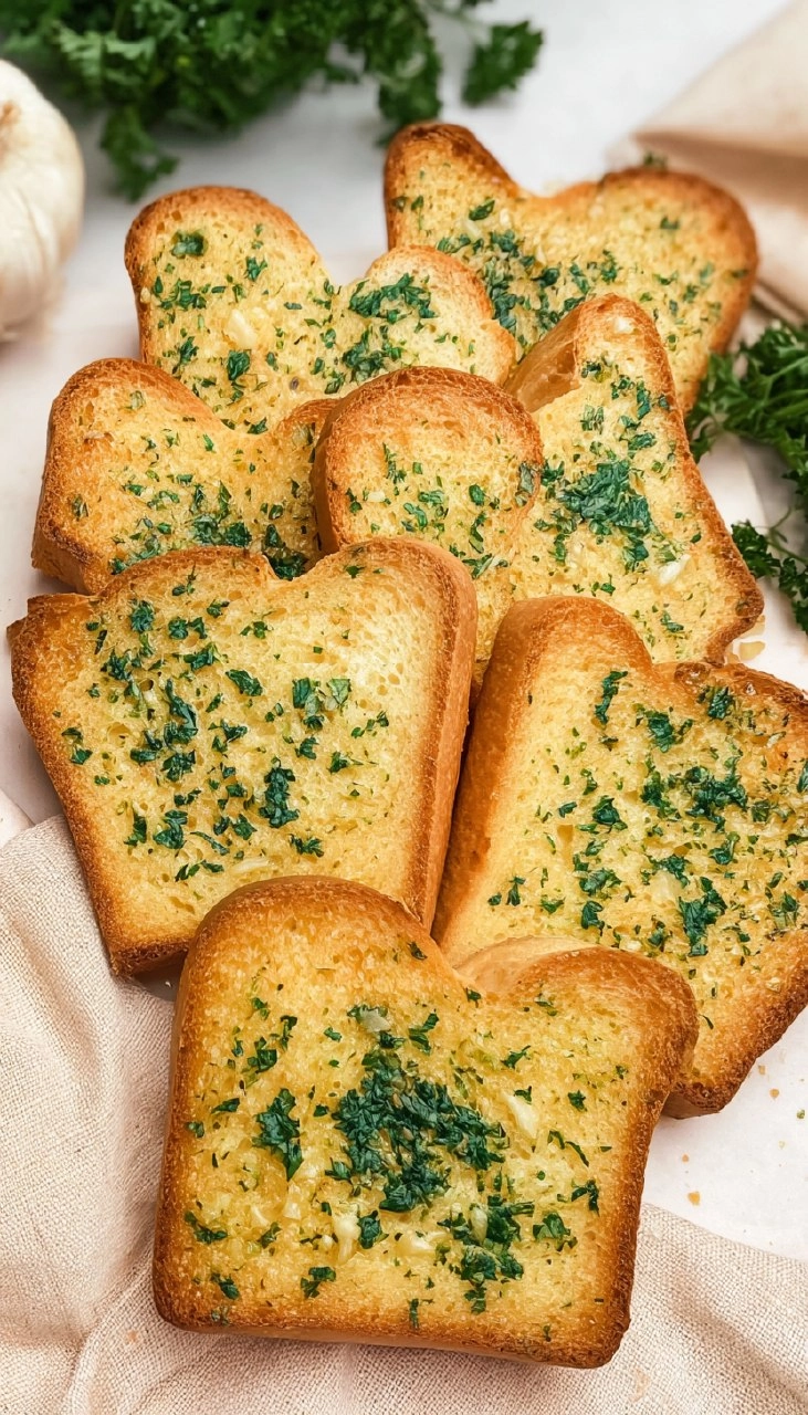 Homemade Garlic Bread | Buttery Toasted Side for Pasta Night