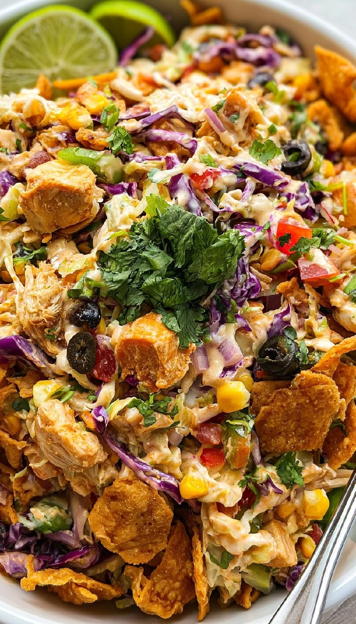 Loaded Chicken Frito Cowboy Cabbage