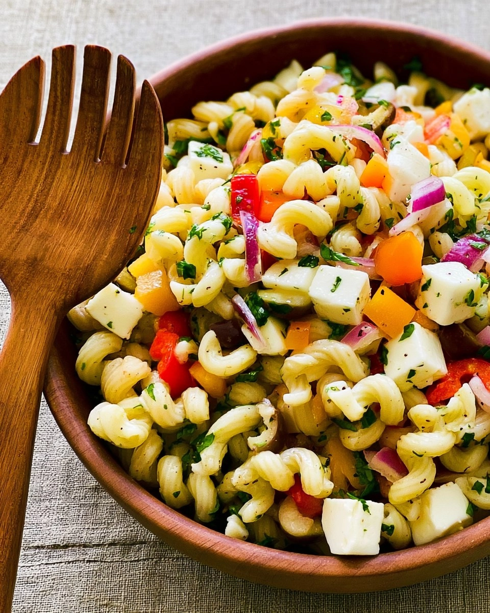 Pasta Salad | Easy Potluck Side for Cookouts and Picnics