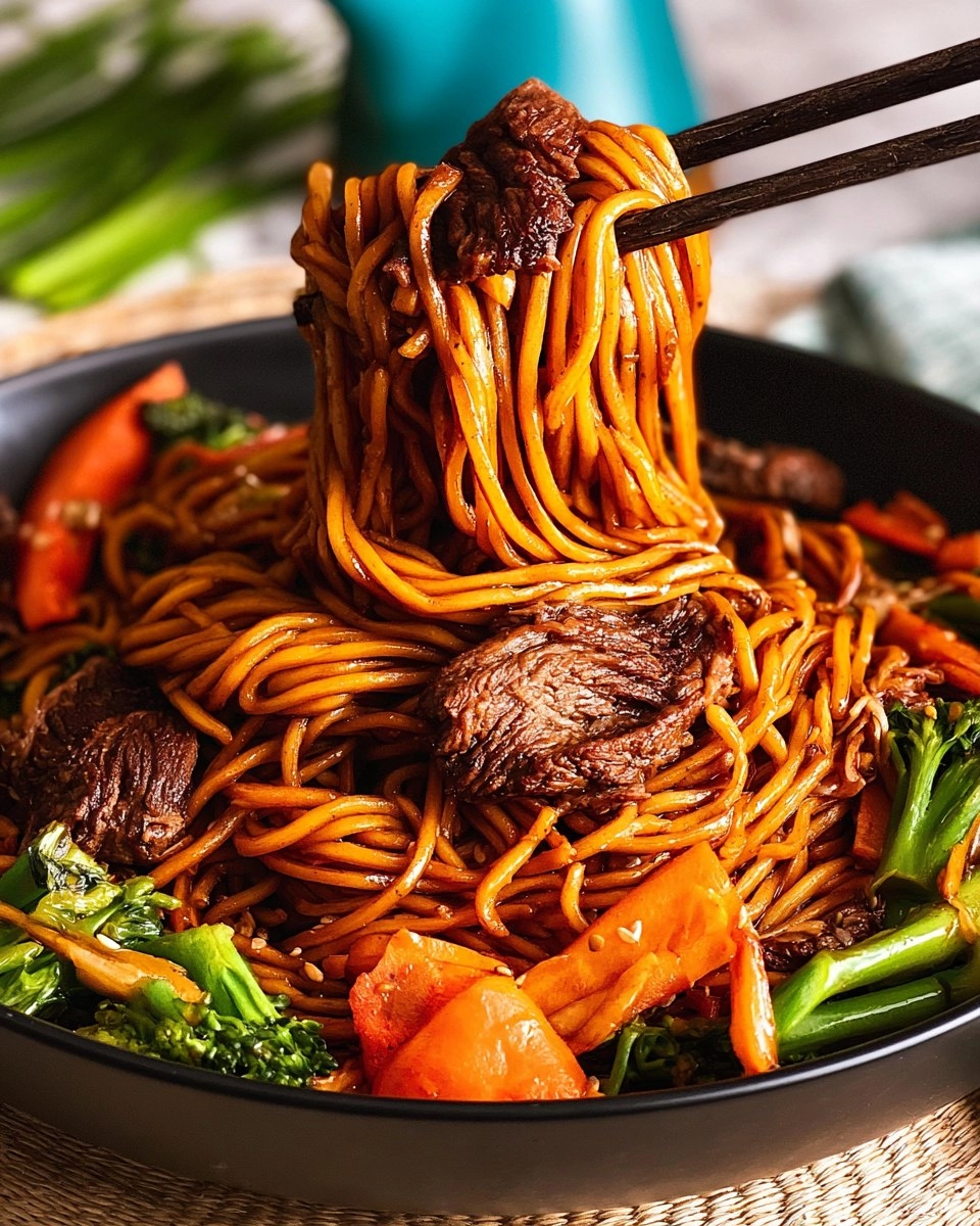 Ridiculously-Good Steak Lo Mein