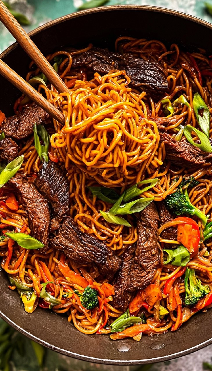 Ridiculously-Good Steak Lo Mein