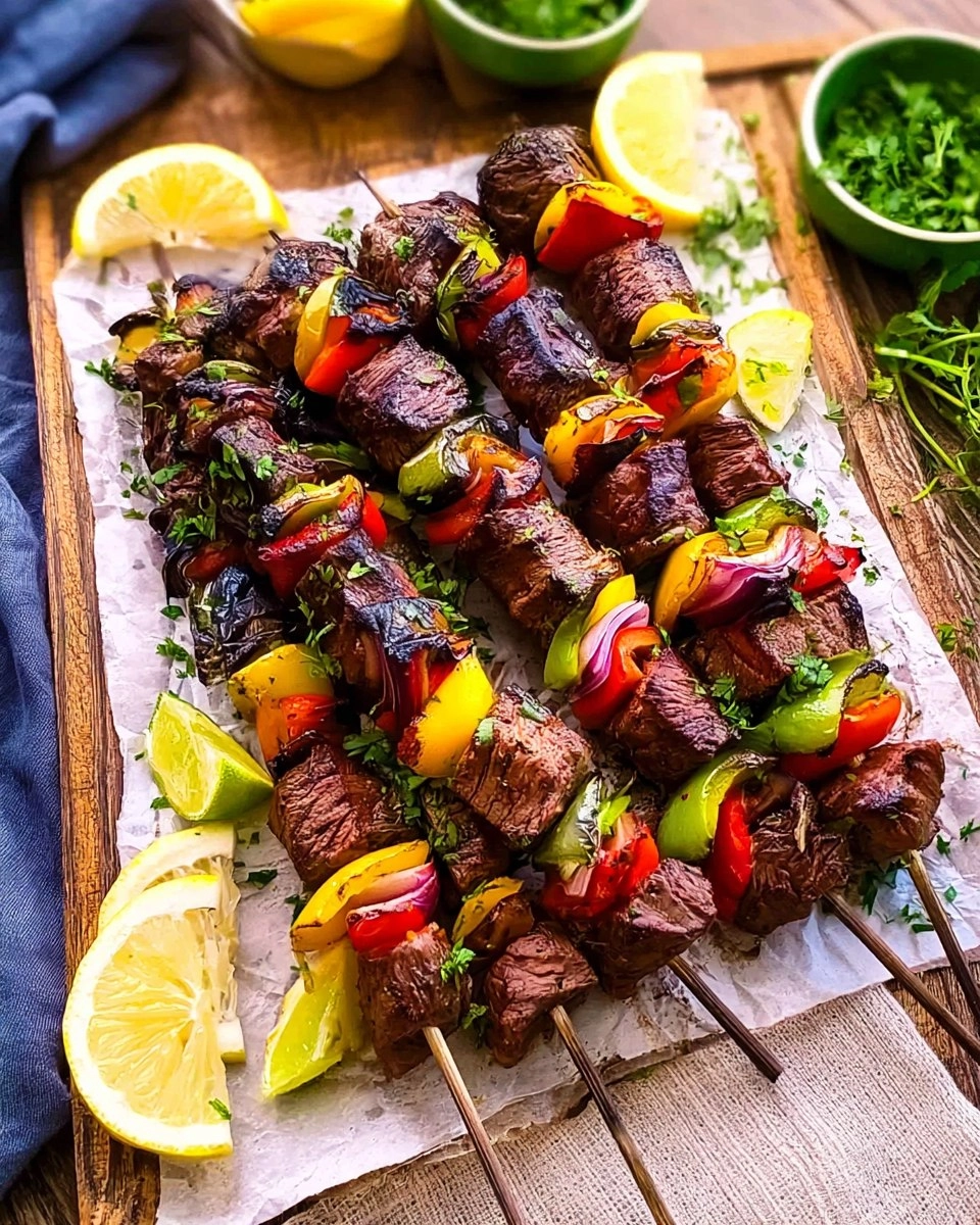 Steak Kabobs | Easy Grilled Skewers for Dad’s Cookout
