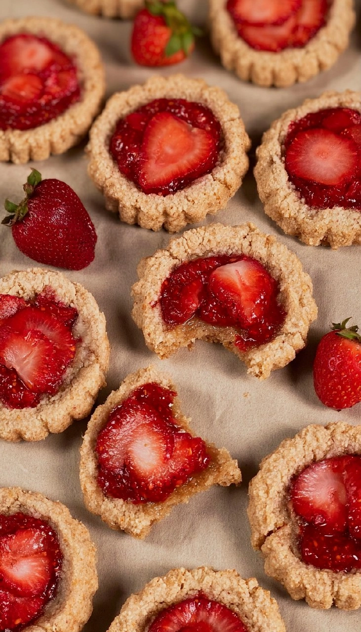 Vegan Strawberry Pie Cookies