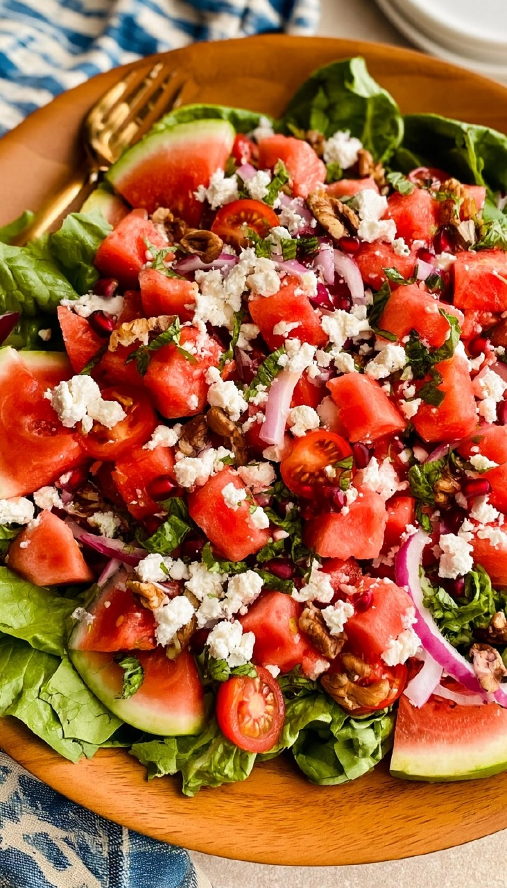 Watermelon Feta Salad | Fresh Summer Picnic Side 95 Watermelon Feta Salad | Fresh Summer Picnic Side