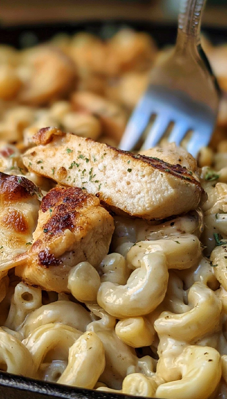 White Cheddar Ranch Chicken Pasta