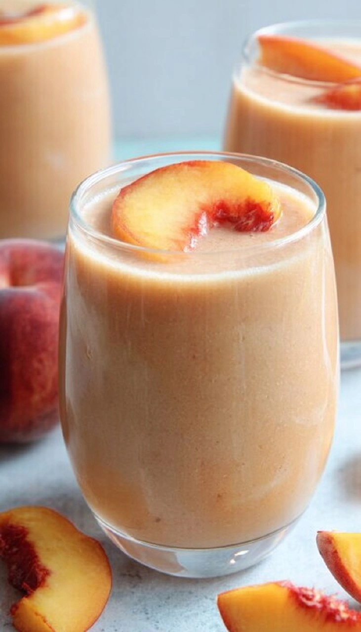 5-Minute Peach Smoothie 30 5-Minute Peach Smoothie