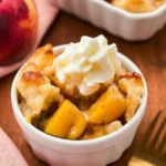 Air-Fryer-Mini-Peach-Cobbler-Recipe