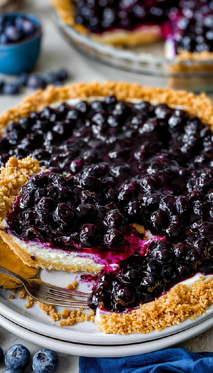 Blueberry Cream Cheese Pie