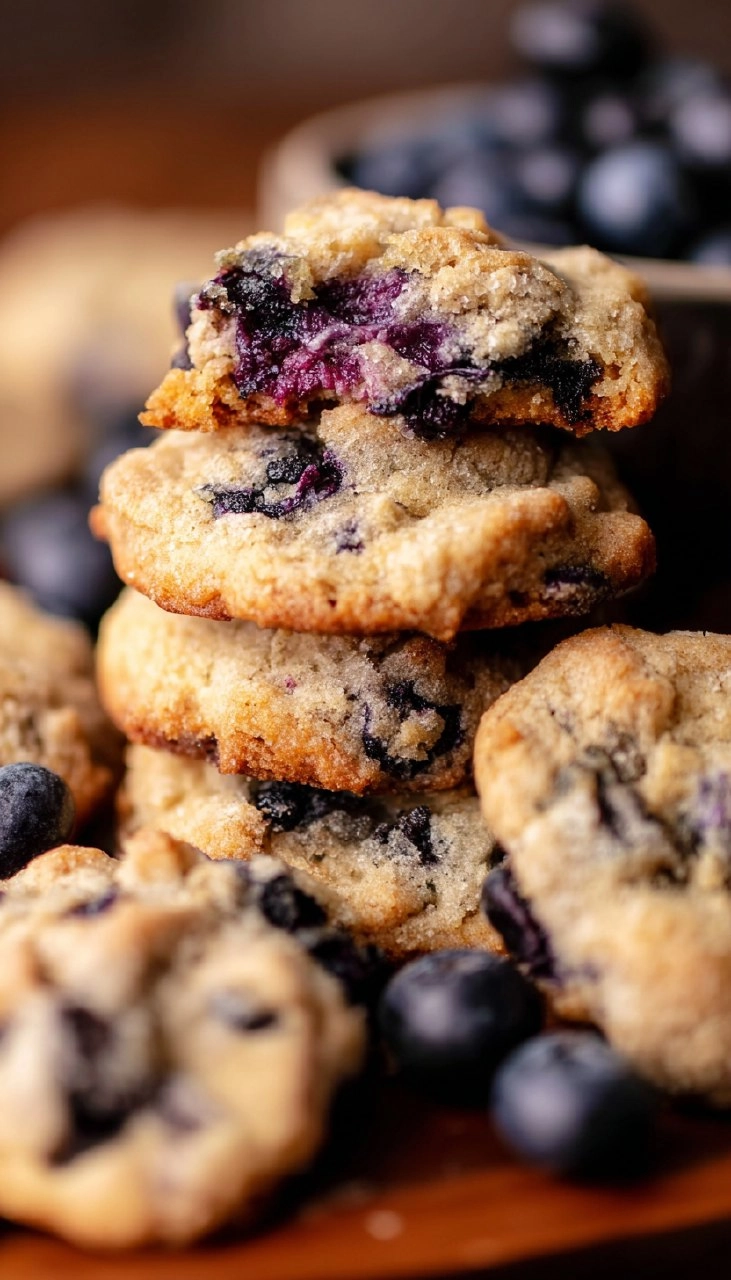 Blueberry Muffin Cookies