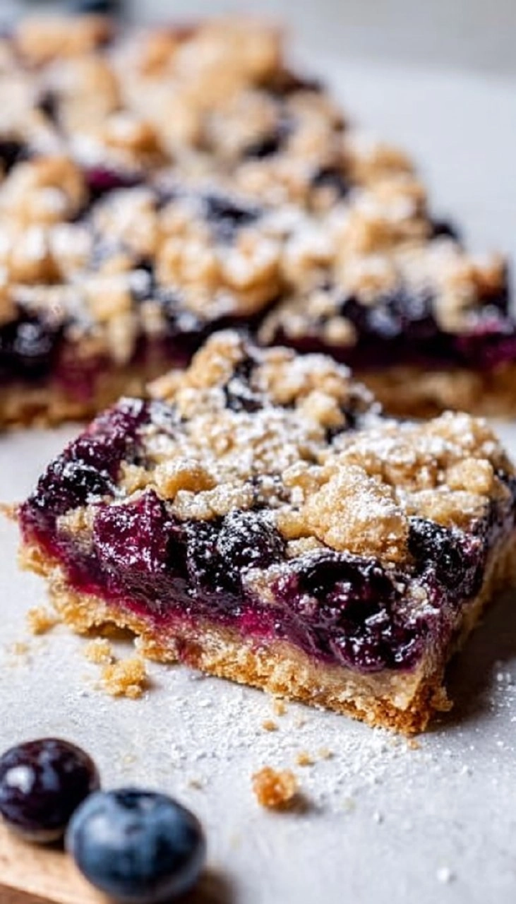 Blueberry Pie Bars