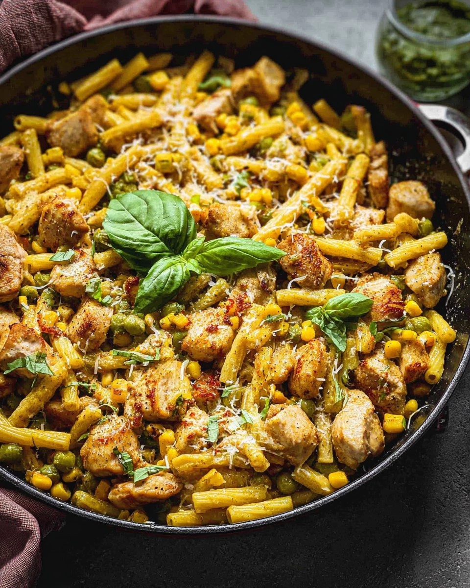 Chicken and Corn Pasta