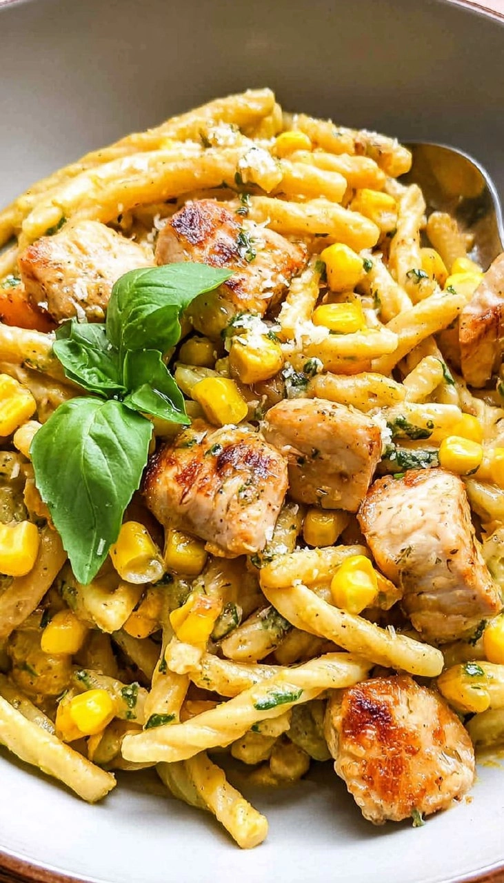 Chicken and Corn Pasta
