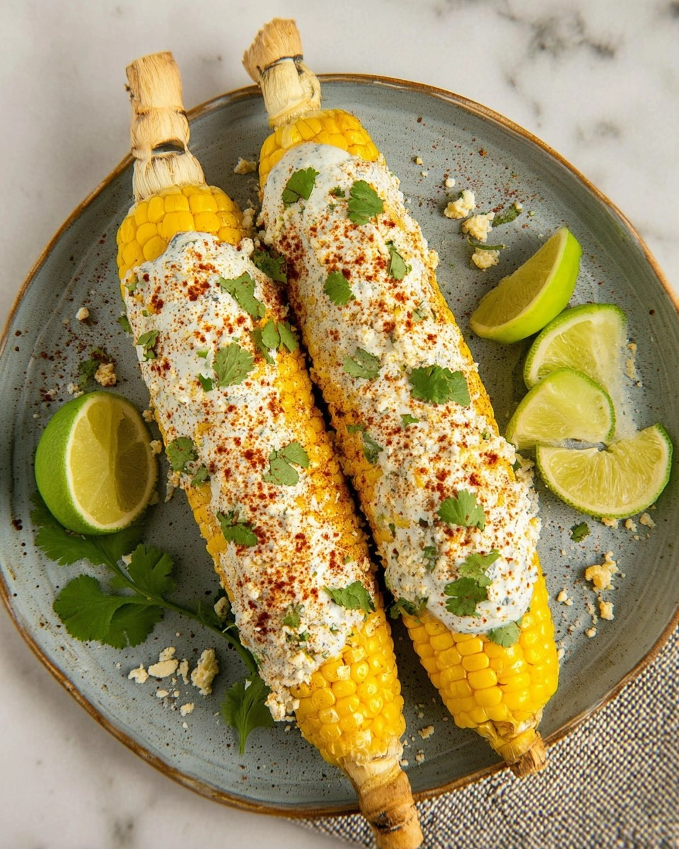 Creamy Cilantro Lime Corn