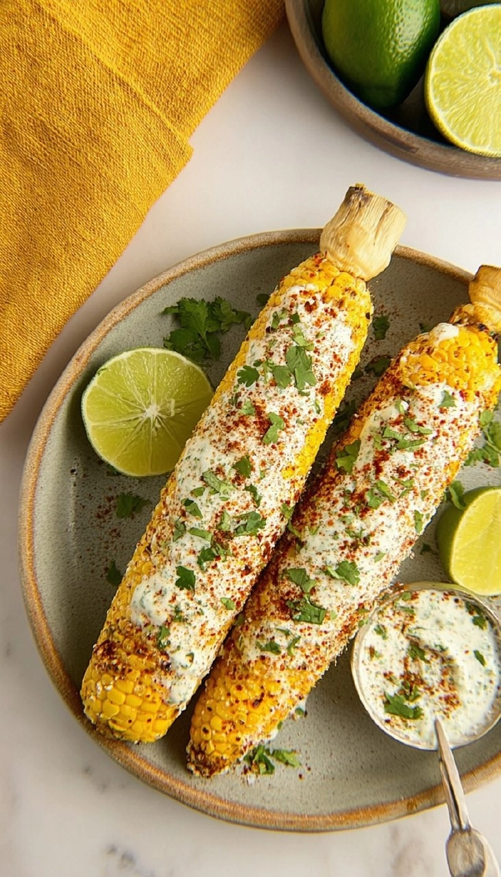 Creamy Cilantro Lime Corn