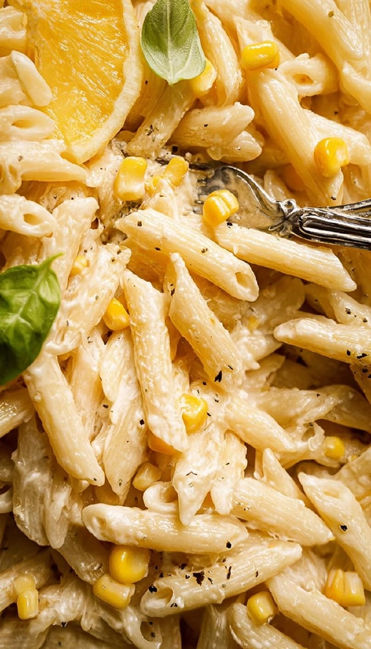 Easy Creamy Corn Pasta