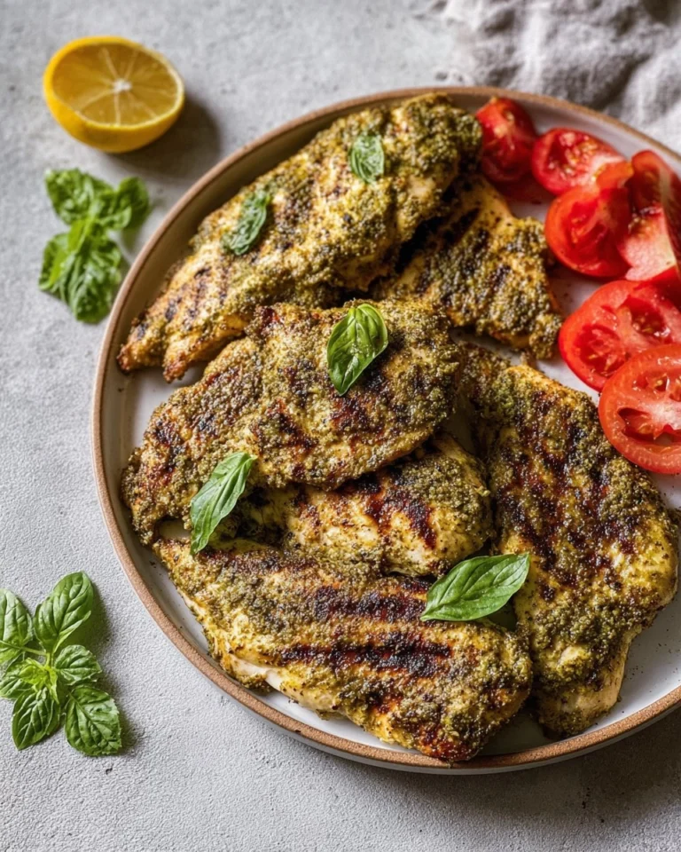 Grilled-Pesto-Chicken-Recipe