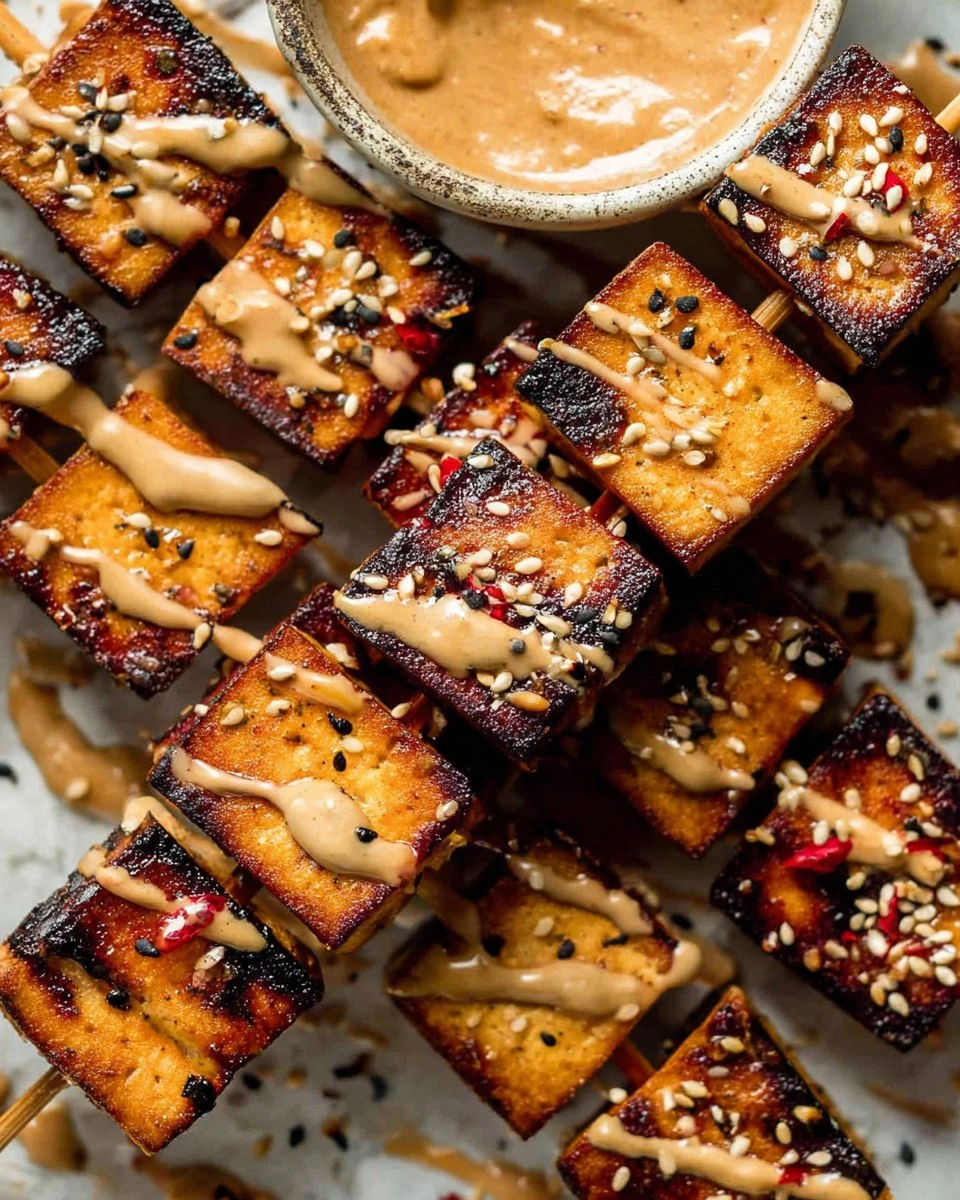 Grilled Tofu Skewers (Vegan)