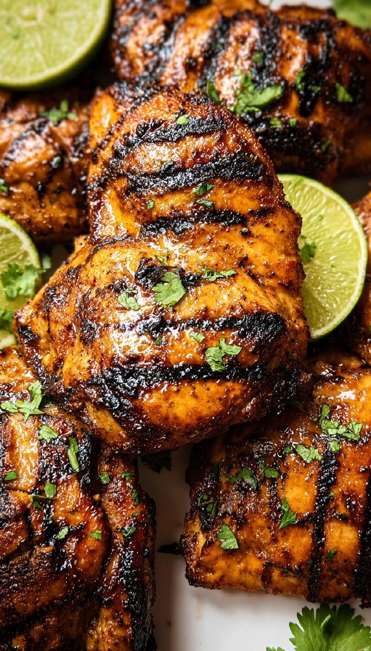 Juicy Grilled Tequila Lime Marinated Chicken